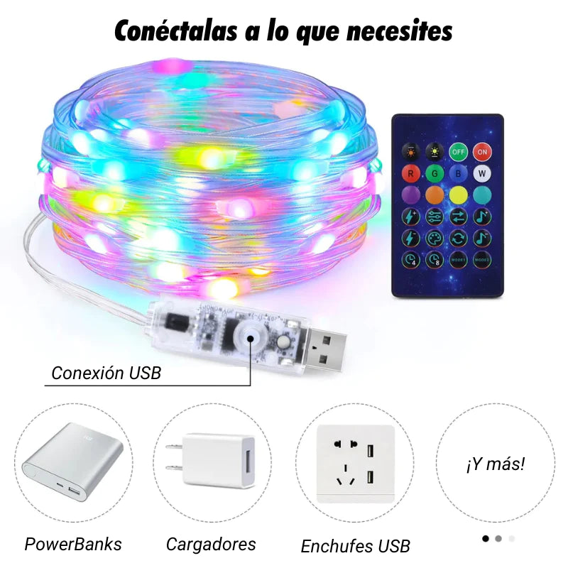 LUCES SMART INTELIGENTE (RESISTENTES AL AGUA)
