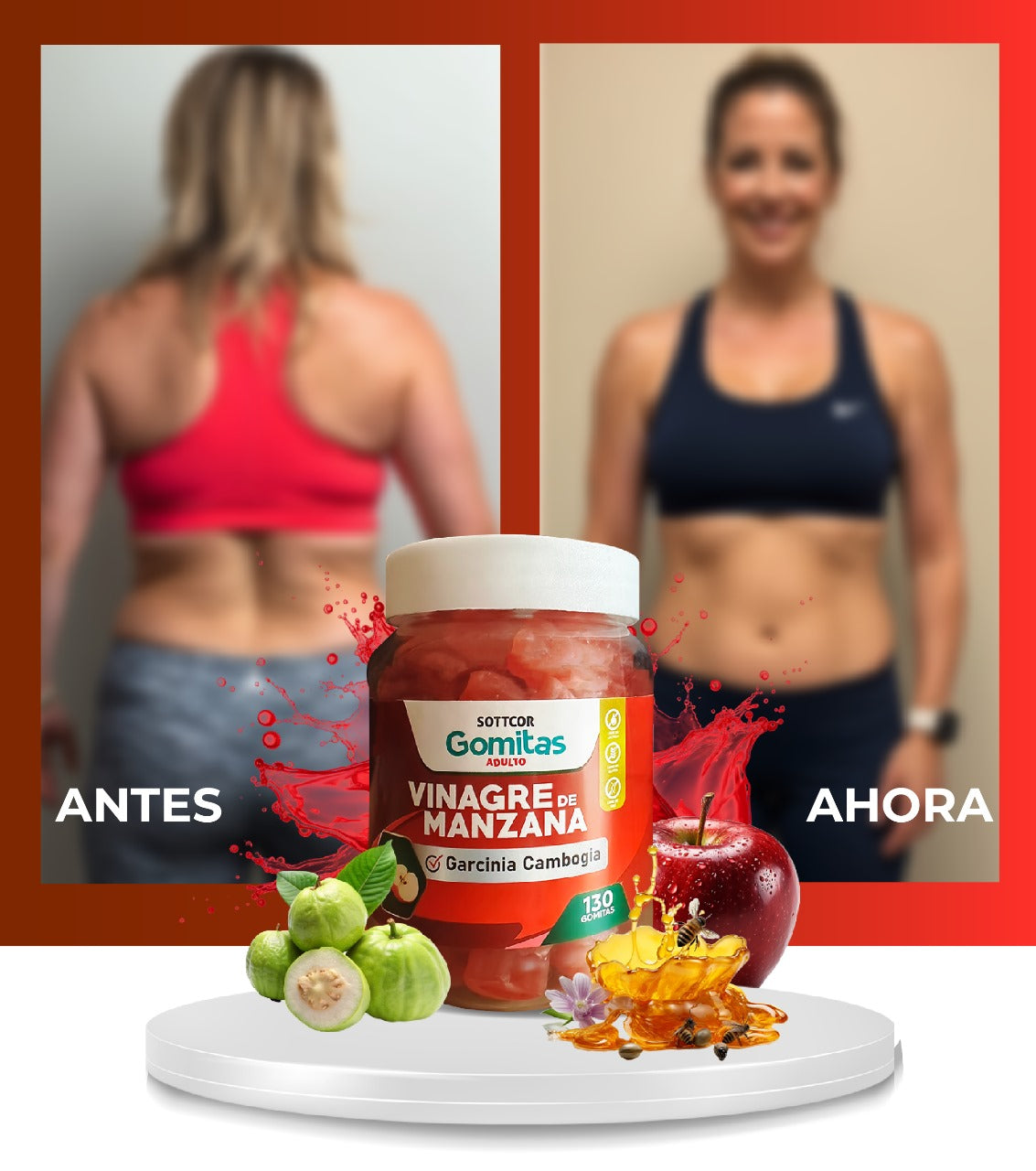 GOMITAS DE VINAGRE DE MANZANA