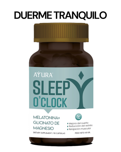 MELATONINA CON GLICINATO DE MAGNESIO Y EXTRACTO NATURAL DE VALERIANA