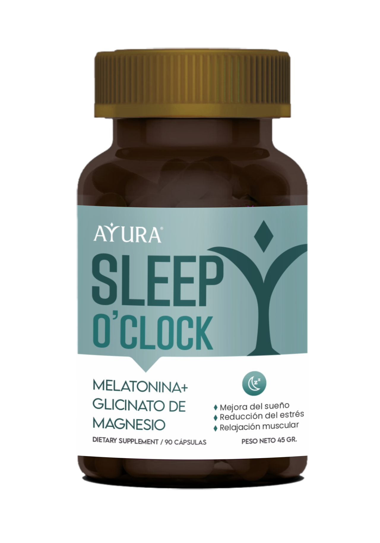 MELATONINA CON GLICINATO DE MAGNESIO Y EXTRACTO NATURAL DE VALERIANA