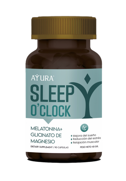 MELATONINA CON GLICINATO DE MAGNESIO Y EXTRACTO NATURAL DE VALERIANA