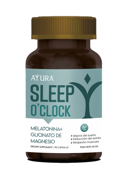 MELATONINA CON GLICINATO DE MAGNESIO Y EXTRACTO NATURAL DE VALERIANA