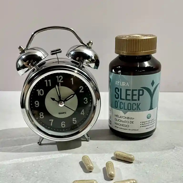 MELATONINA CON GLICINATO DE MAGNESIO Y EXTRACTO NATURAL DE VALERIANA